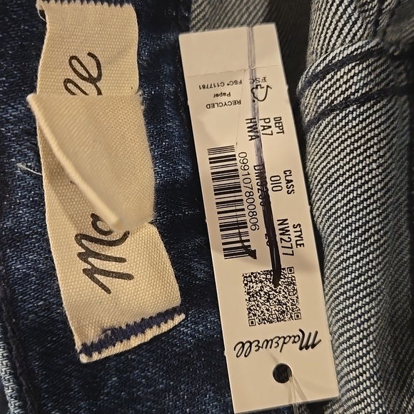 NWT Madewell The Perfect Vintage Wide-Leg Jean Comfort Stretch - Picture 8 of 8